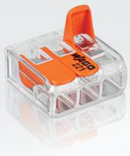 WAGO POUR FIL SOUPLE 3 ENTREES 50