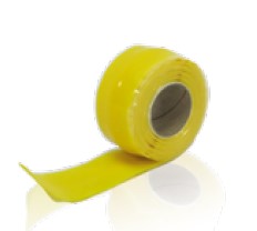 BANDE DE PROTECTION JAUNE POUR PLT 19mm*3M
