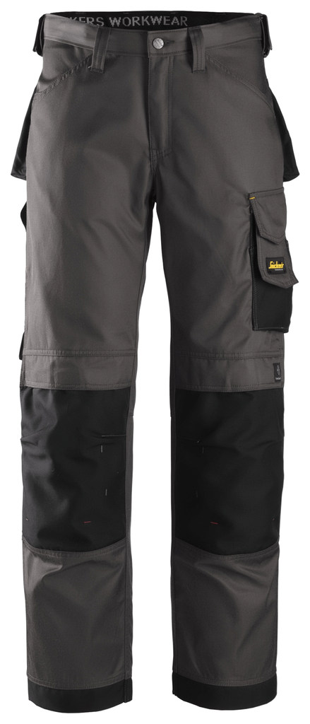 PANTALON SNICKERS GRIS/NOIR 3312 TAILLE 050