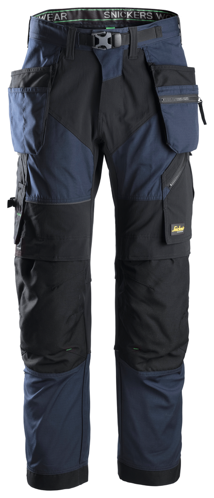 PANTALON SNICKERS AVEC POCHE FLOTTANTE STEEL NAVY/BLACK TAILLE 052