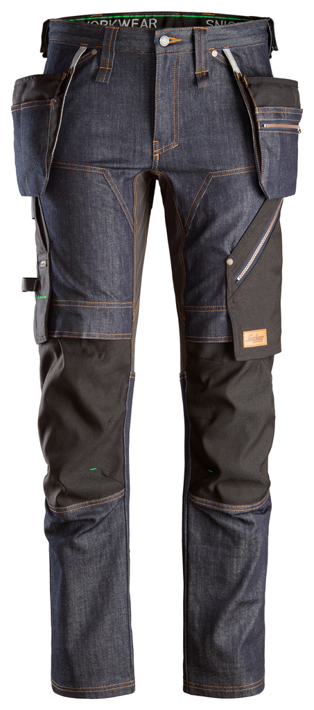 PANTALON DE TRAVAIL SNICKERS DENIM AVEC POCHE FLOTTANTE 6955 TAILLE 046