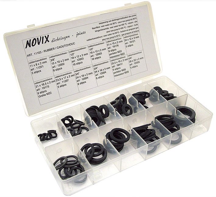 SET DE JOINTS CAOUTCHOUCS NOVIX 178531001
