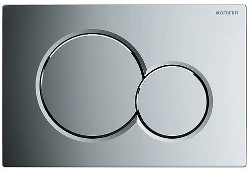PLAQUE DE COMMANDE GEBERIT SIGMA01 CHROME