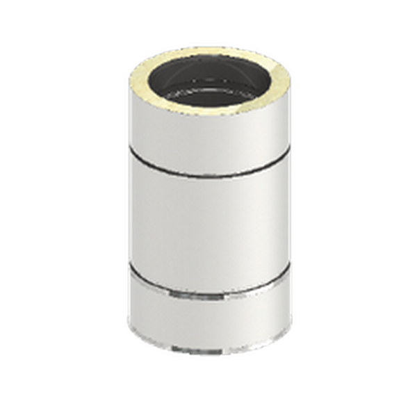 BUSE INOX DOUBLE PAROI 25CM 80mm