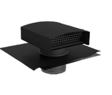 CHAPEAU DE TOITURE ARDOISE CARRE 160