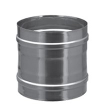 MANCHON INOX SIMPLE PAROI 130