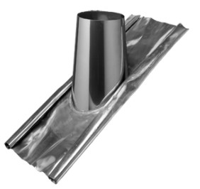 SOLIN PLOMB INOX DOUBLE PAROI 30 A 45° 80mm