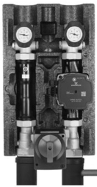 GROUPE POMPE ELCO ALTRON 1 CIRCUIT MELANGE UPM W3 AUTO 25-50 3735214