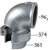 COUDE UNION FF 3/4 GALVA