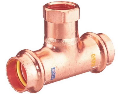 TE A SERTIR V-PRESS AQUAGAS 28mm X 3/4F X 28mm