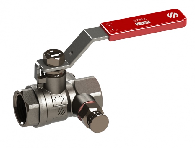 VANNE BILLE + PURGEUR FF 5/4