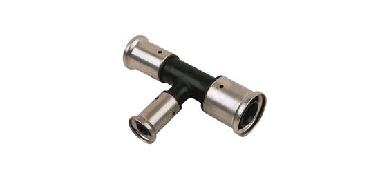 TE REDUIT ALPEX A SERTIR HENCO PVDF 63mm X 26mm X 63mm