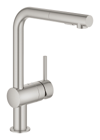 MITIGEUR EVIER GROHE MINTA ACIER 30274DC0