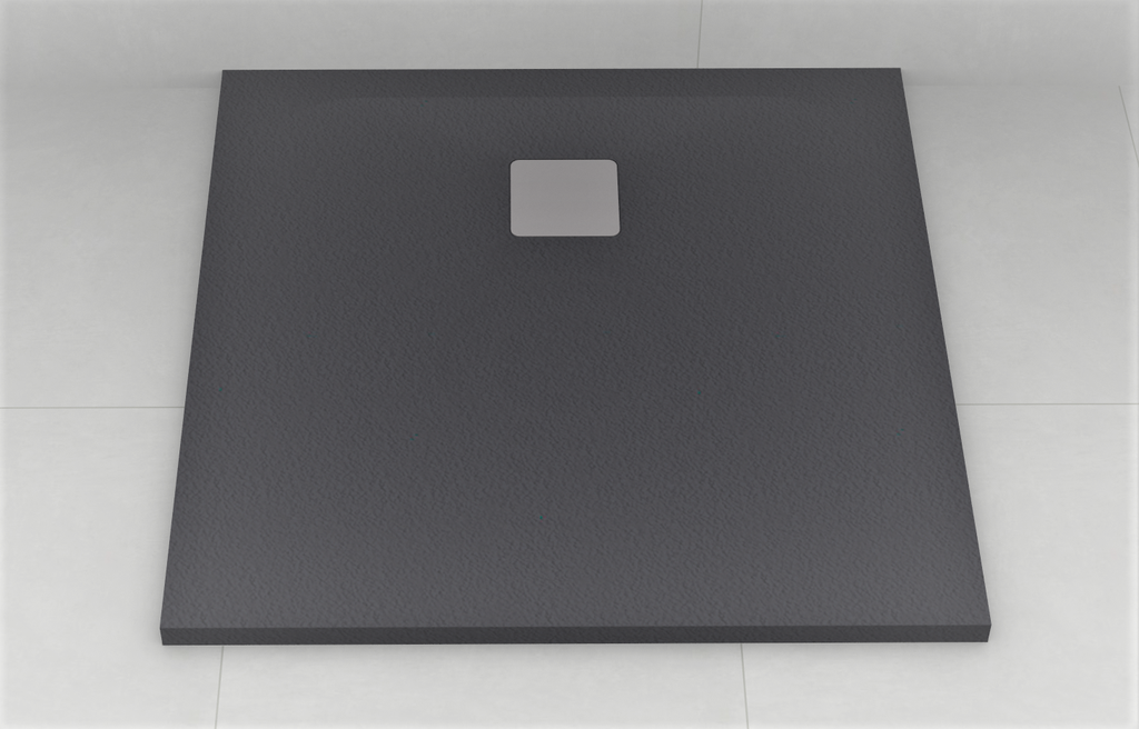 TUB DE DOUCHE ANTI DERAPANT IDEAL STANDARD ULTRA FLAT S 100 X 100 JET BLACK