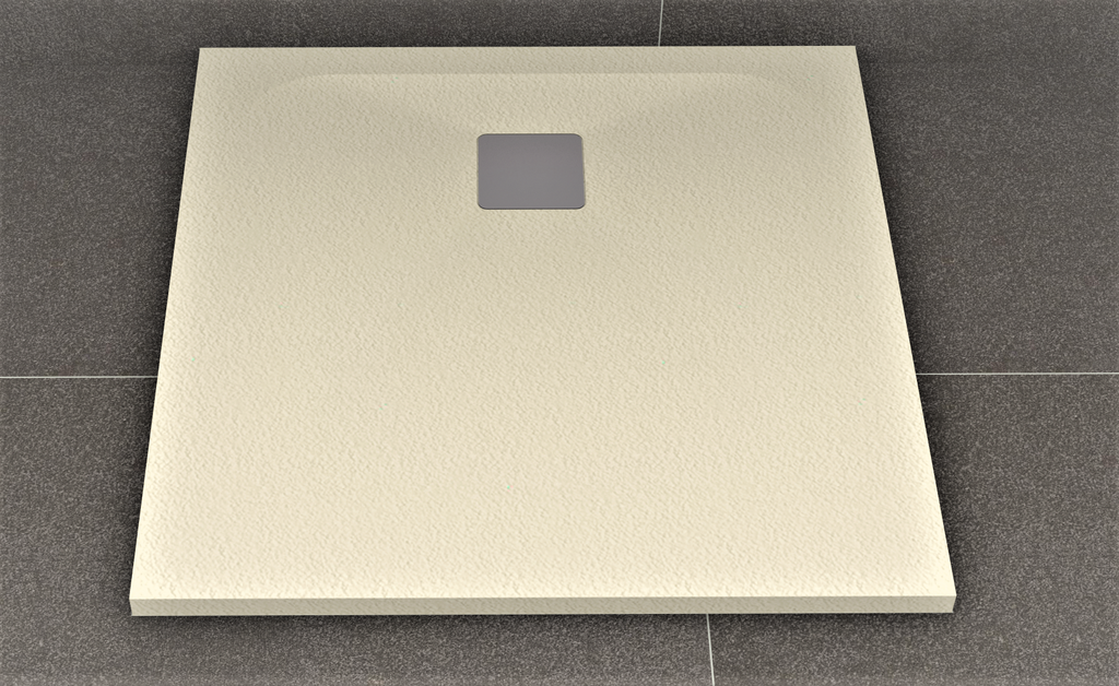 TUB DE DOUCHE ANTI DERAPANT IDEAL STANDARD ULTRA FLAT S 100 X 100 SABLE