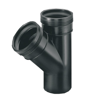 TE A JOINT PP WAVIN 45° MF 110mm