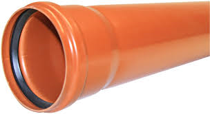 TUBE PVC ORANGE BENOR 1 M 125