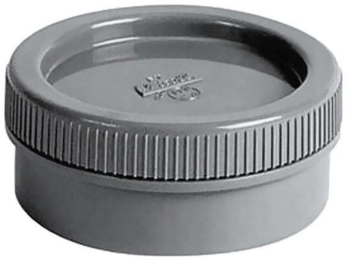 TAMPON DE VISITE PVC A COLLER M 100MM