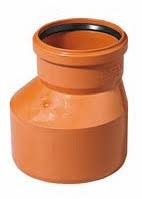 REDUCTION PVC EXC MF 110X160MM JOINT LIBRE ROUGE