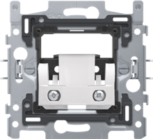 [170-00600] SOCLE CACHE TROU AVEC PASSAGE CABLE NIKO 170-00600