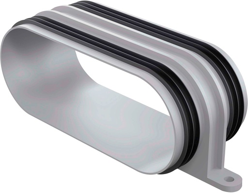 [0000-4568] ADAPTEUR POUR COUNDUITS OVAL RIGIDE DUCOFLEX 00004568