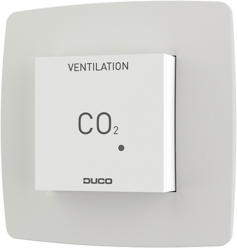 [0000-4637] CAPTEUR CO2 DUCO SANS COMMANDE RF/CABLE BLANC