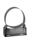 [FU18180] BRIDE MURALE INOX SIMPLE PAROI 180