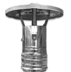 [DSA010130] CHAPEAU A VISSER POUR FLEXIBLE INOX 130mm