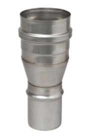 [RED130MA150F] REDUCTION INOX SIMPLE PAROI 130M A 150F