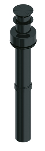 [CPALU75A06/10] TERMINAL TOITURE PP/ALU EXPO INOX 60/100