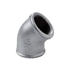 [1204/4G] COUDE 45° FF 4/4 GALVA