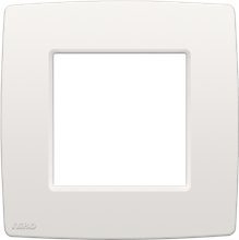 [101-761] PLAQUE SIMPLE NIKO BLANC 101-761